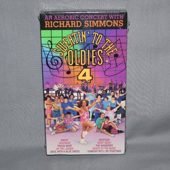 Sweatin' to the Oldies 4 VHS video - Picture 1 of 4